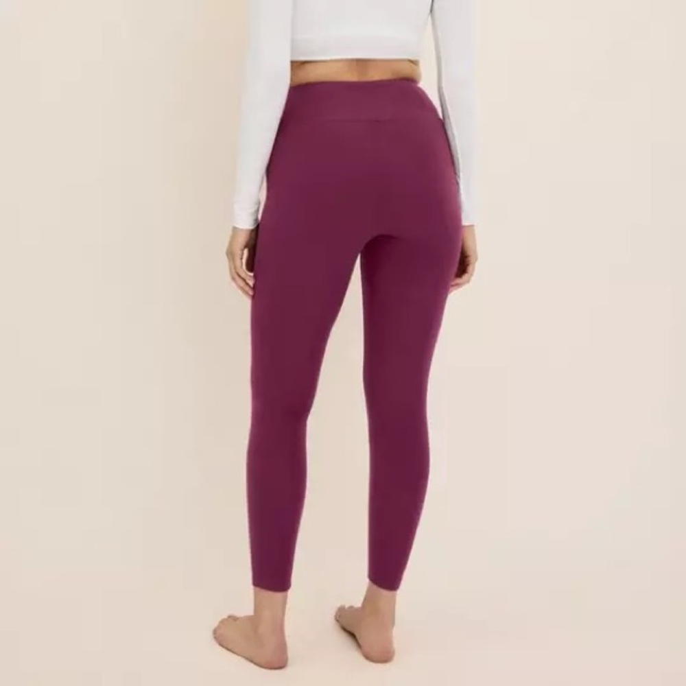 Knix Hi Touch High Rise Leggings Purple XXL